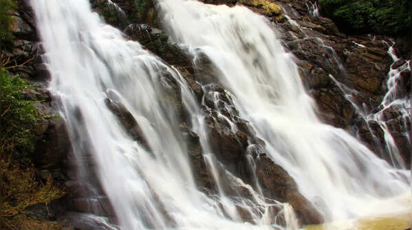 Meenmutty Falls in Kerala