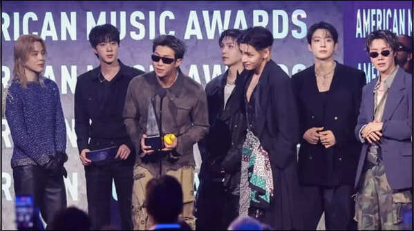 BTS wins AMA after a 4-year hiatus