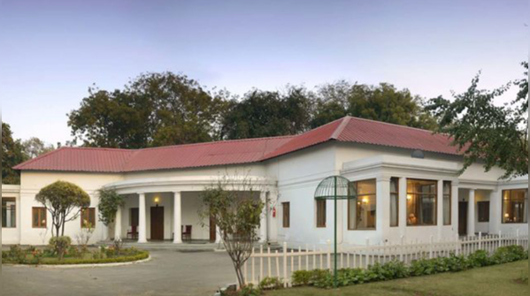 Deep verandahs built for Delhi’s climate