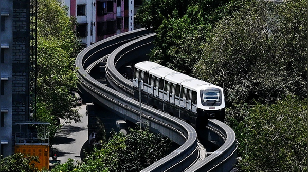 Wadala stretch trial operations in Mumbai