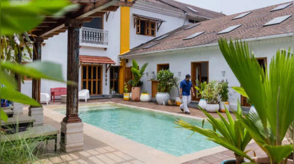 Poolside serenity