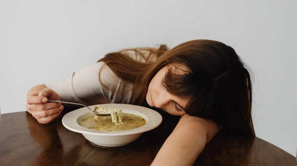 Not eating well can lead to hair loss