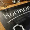 Hormones can weaken <i class="tbold">hair</i>