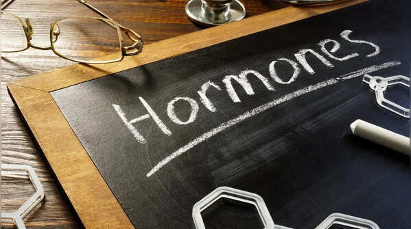 Hormones can weaken hair
