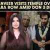 Article image for: Ranveer Singh reacts to FWICE ban, visits Chamundeshwari Temple after Kantara row controversy
