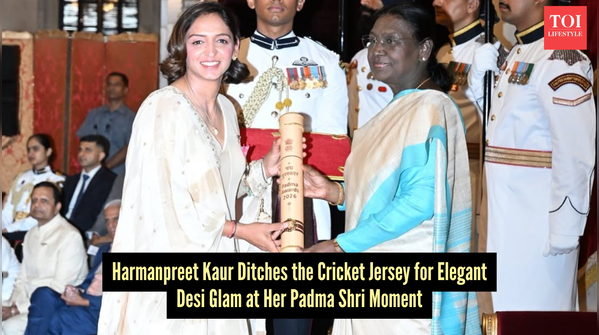 Ditching the cricket jersey for sophisticated glam
