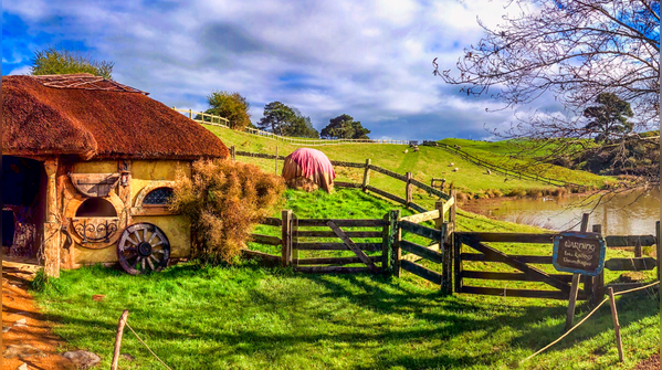 Hobbiton Movie Set, New Zealand