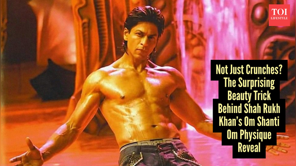 SRK’s ‘Om Shanti Om’ abs looked just too perfect
