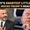 Article image for: Kimmel Blasts Trump’s 'Perfect Health' Remark; Late-Night Host Questions Cognitive Test Bragging