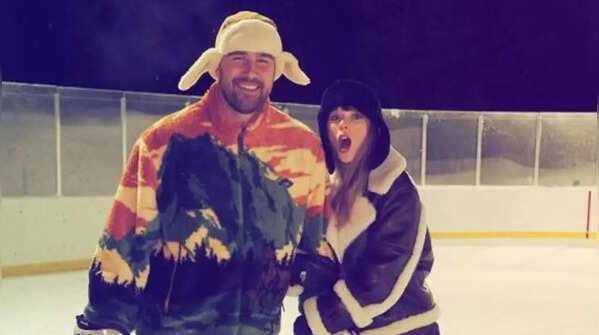 Travis Kelce and Taylor Swift have a special date at the MLB Championship Series