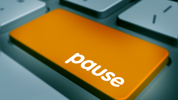 Pause before reacting