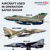 Aircraft used in Operation Safed Sagar