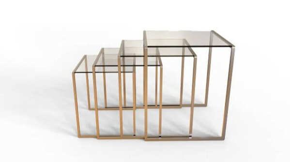 Nesting tables provide additional surface area