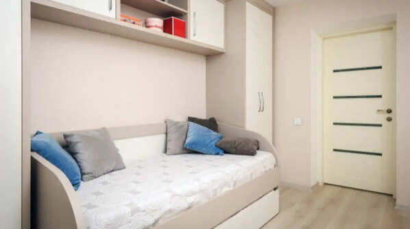 Beds with additional storage help maximise unused space