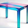 Use more of glass and acrylic tables