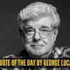 Article image for: Quote of the day for kids by George Lucas: "Everybody has talent, it's just a matter of moving..."
