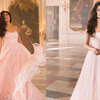 Pink strapless gown from the ‘Dil Diyan Gallan’ song in ‘Tiger Zinda Hai'.