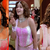 Pink corset lehenga set from the song ‘Inshallah’ in 'Welcome'.