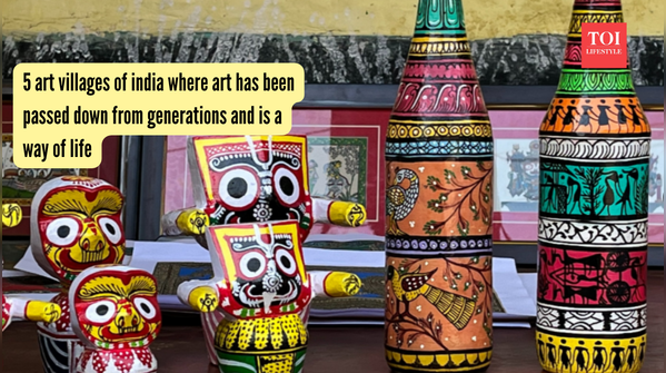 5 art villages of india where art has been passed down from generations and is a way of life