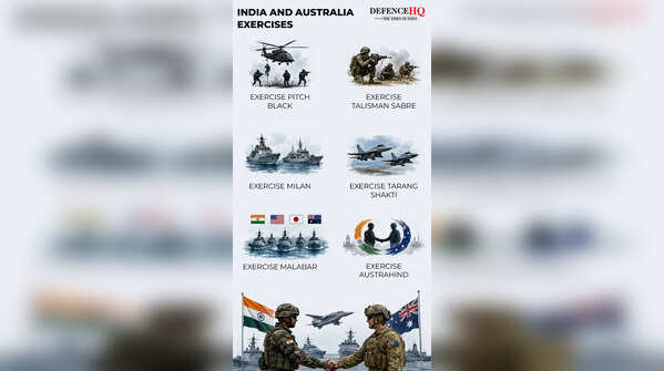 India and Australia exercise