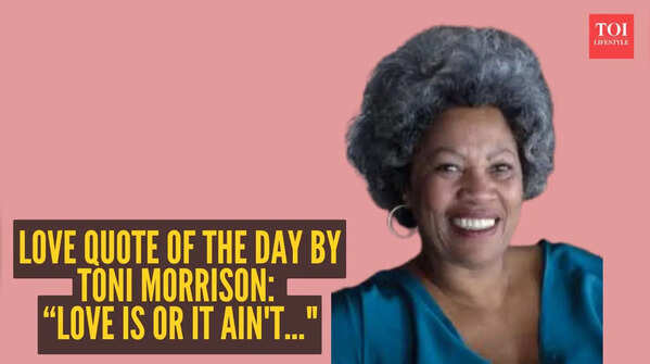 Toni Morrison's profound quote on true love