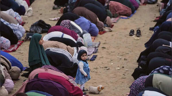 Morning prayers of Eid al-Adha