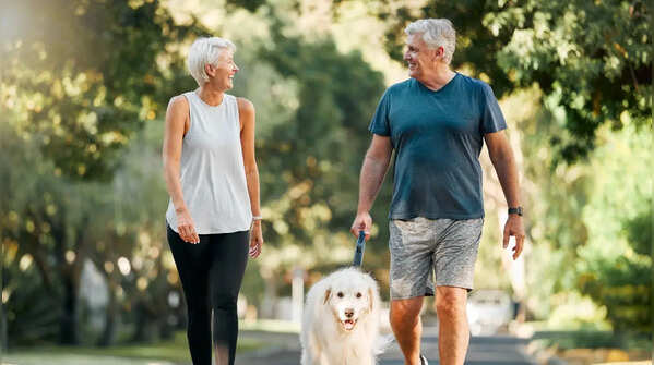 Which muscles does walking actually work?