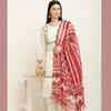 The one-shoulder drape for an elegant look