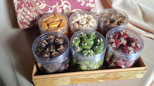 Fancy boxes and empty jars