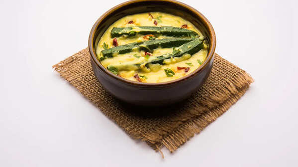 Desi Zucchini Kadhi