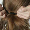 The classic low ponytail