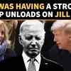 Article image for: 'GLITCHING...': Trump ERUPTS After Jill Biden’s ‘Stroke’ Fear Confession Goes Public