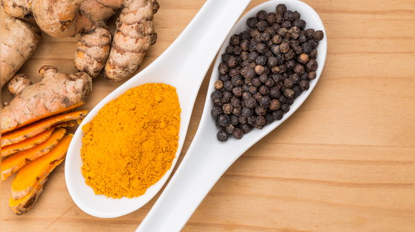 Turmeric and black pepper