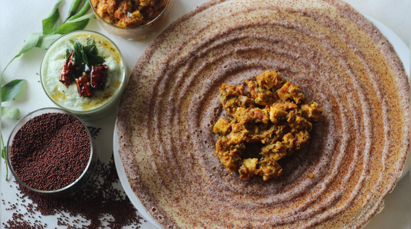 Millet and legumes