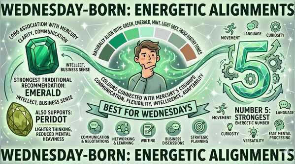 Lucky Colours, Numbers, Birth Stones and Favourable Energies