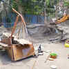 Article image for: Illegal stalls demolished in Ulhasnagar anti-encroachment drive; residents demand action against roadside car market