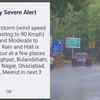‘Extremely Severe’ alert buzzes phones as heavy rain lashes parts of Delhi, UPResidents in Delhi-NCR and western...