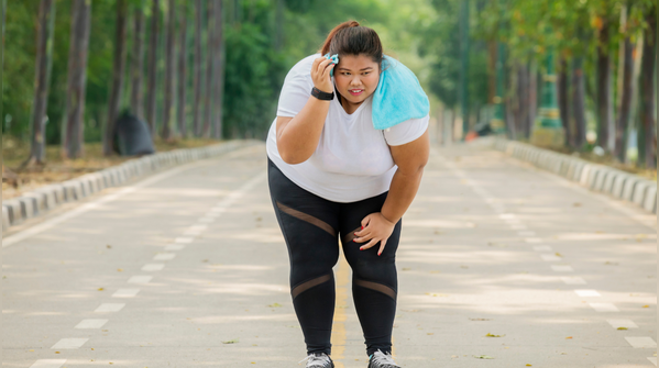 What to do if breathlessness starts suddenly during a walk