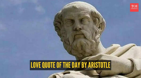Best love quote by Aristotle