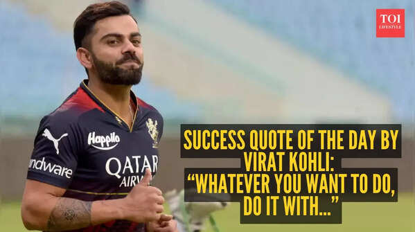 Virat Kohli's success mantra