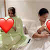 Divyanka's Mom and MIL adore the <i class="tbold">twins</i>