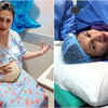 Article image for: Divyanka appears calm during C-section surgery