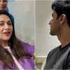 ​Vivek looks anxious
