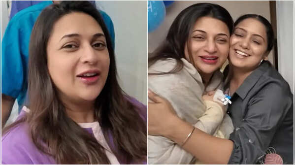 Divyanka Tripathi shares emotional moments from twin boys' birth; Delivery room glimpses to Harshdeep Kaur singing “Chanda Hai Tu” for the newborns