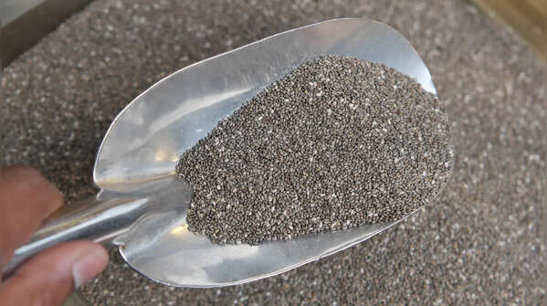 What to add to coconut water: Chia seeds