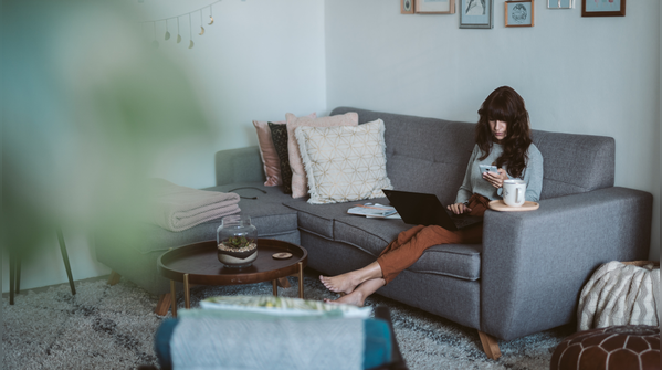Comfort items because your home should actually feel good