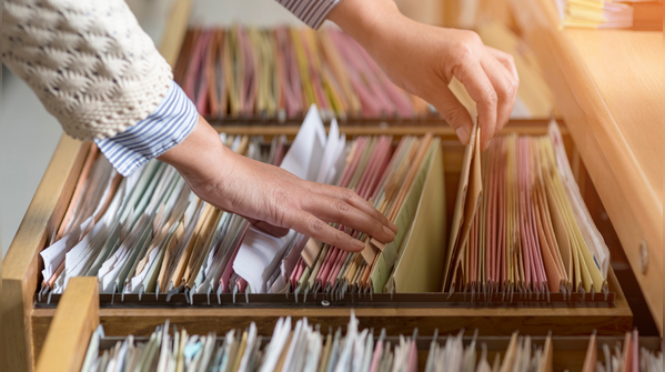 Organized important documents