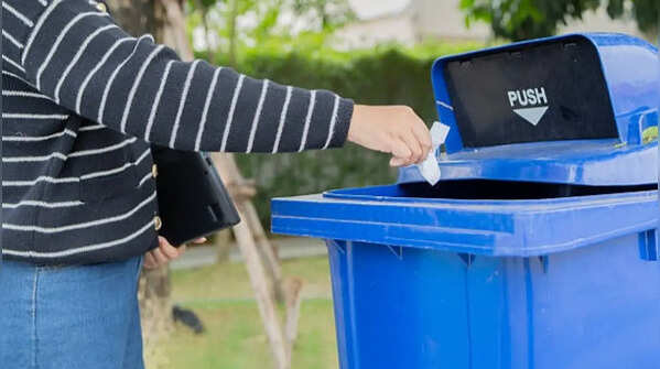 Put the bin in the right place