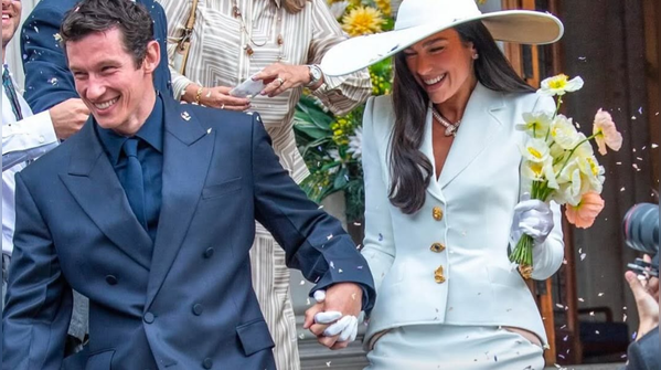 Dua Lipa’s bridal era is less lace