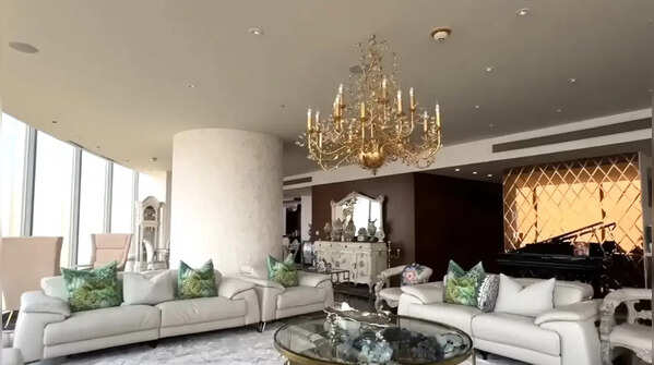 A massive living room